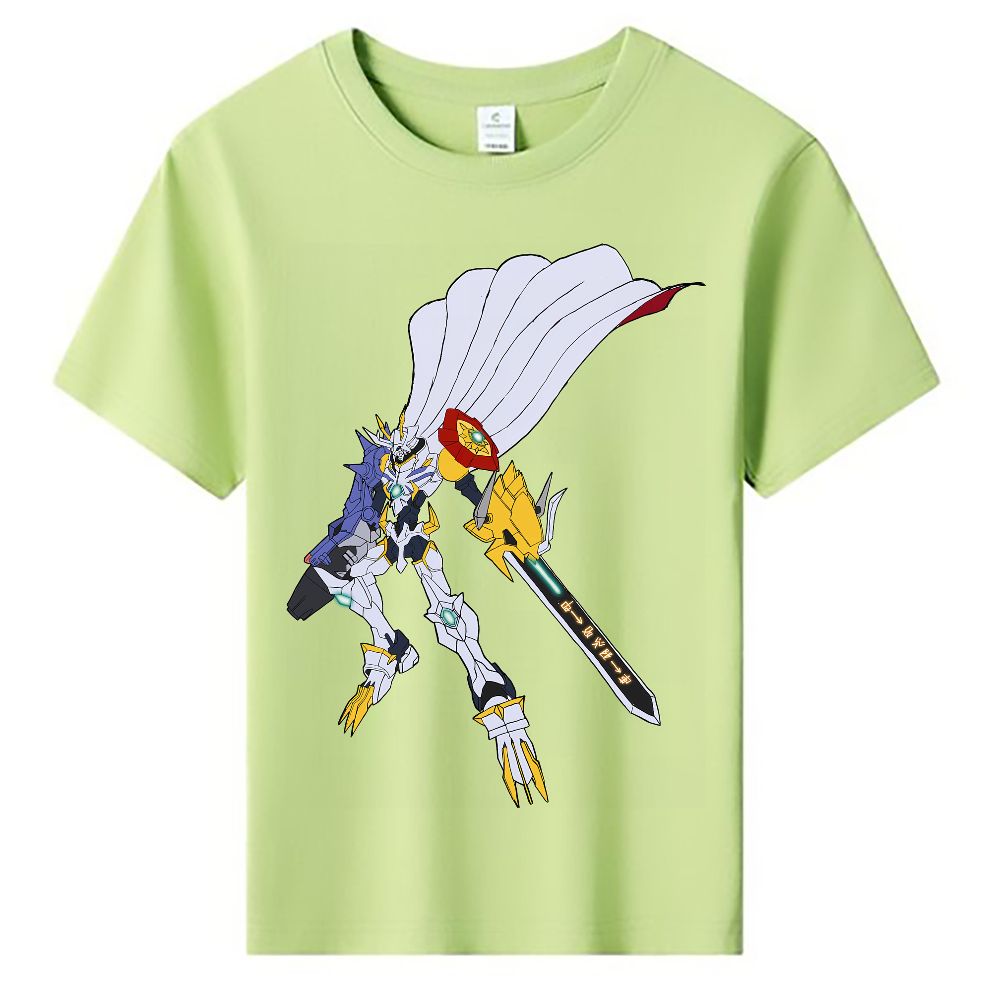 （画像用） Digimon デジタルモンスター/デジモン 綿100％キッズTシャツ（フロントプリント）